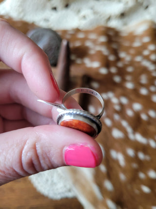 The Merritt Rings - Orange & Red Spiny