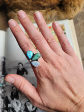 Load image into Gallery viewer, Lauren - Half Cluster Ring - Sz 6.5