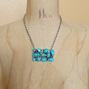 The Ginger Cluster Bar Necklace
