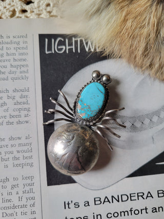 The Barry Bug Pin - Pilot Mountain Turquoise