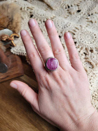 The Brenda Ring - Purple Spiny - Sz 9