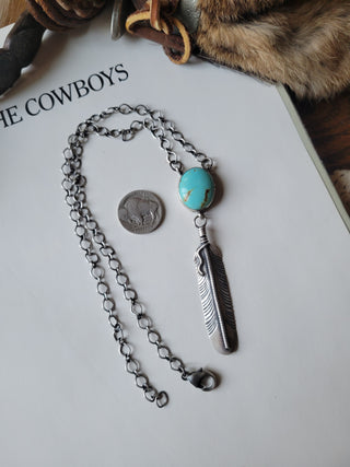 The Nellie Feather Necklace - Royston