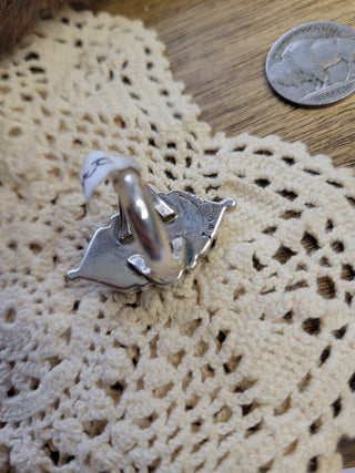 Onyx Cluster Ring - Sz 7