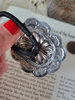 The Talbot Hair Tie Concho