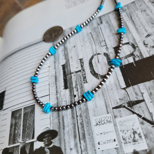 Tye Dandy Pearls x Turquoise
