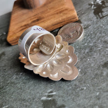 Load image into Gallery viewer, Tahe Statement Concho Ring - Adjustable