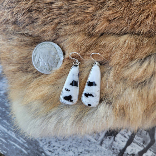 The Gail Earrings - White Buffalo