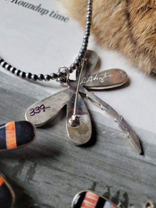 The Estelle Inlay Dragonfly Pin/Pendants