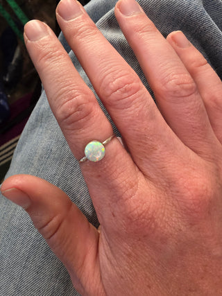 Elizabeth- opal sz 6.75