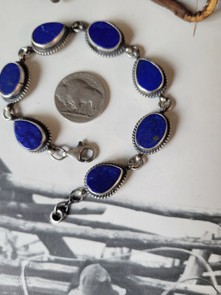 The Caldera Bracelet - Lapis
