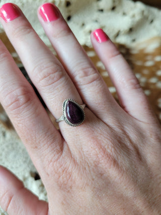 The Langford Ring - Sz 6 - Dark Purple Spiny