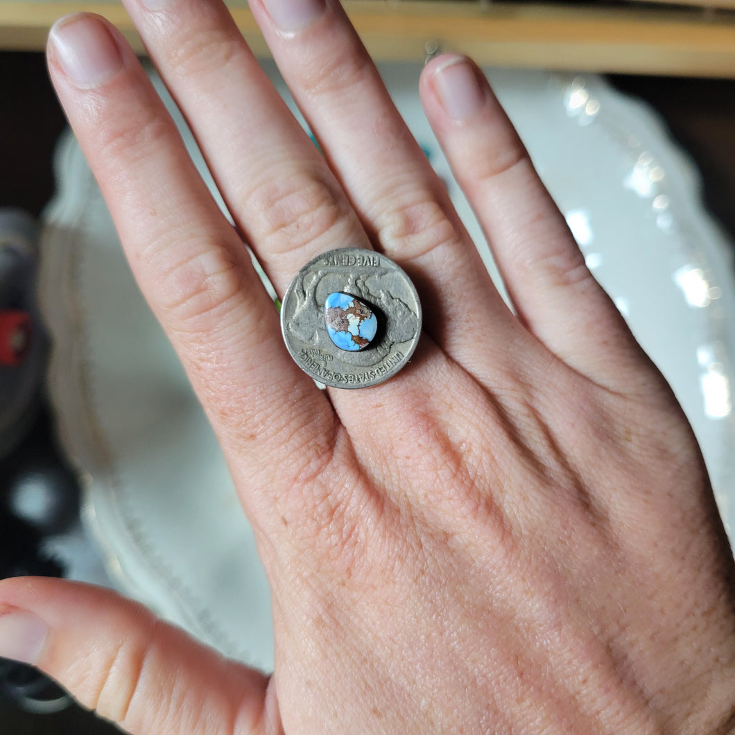 GH Hat Ring - Sz 8