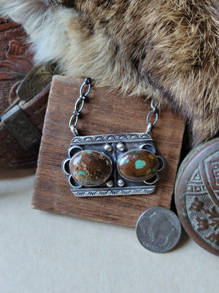 Pecos 2-Stone Necklace - Royston