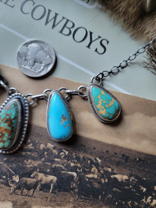 The Everett Mixed Mine Turquoise Necklace