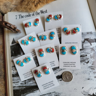 The Effie Snake Studs