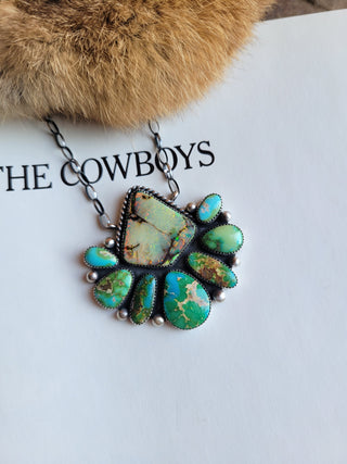 The Thunderhorse Cluster Necklace