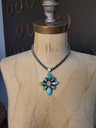 The Alexis Mixed Cluster Pendant