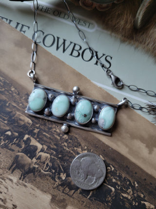 The Vaughn Bar Necklace - Paloma Varascite