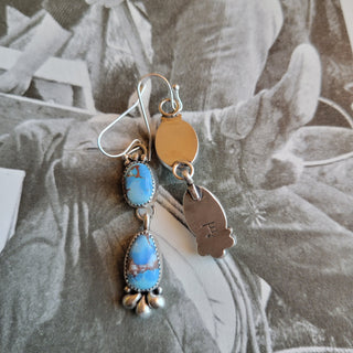 The Julie Earrings- Golden Hills