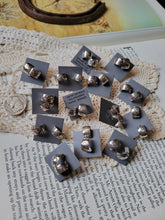 Load image into Gallery viewer, Stamped Huggie Hoops