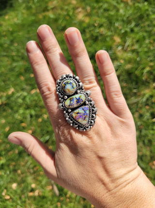 The Deanna Opal Statement Ring - Sz 9