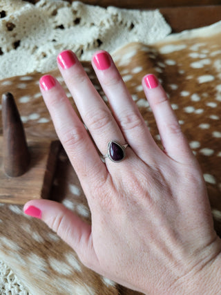 The Langford Ring - Sz 6 - Dark Purple Spiny