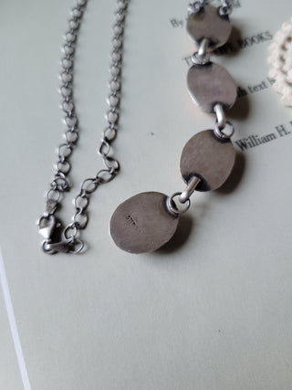 The Bandera Drop Necklace - Orange Spiny