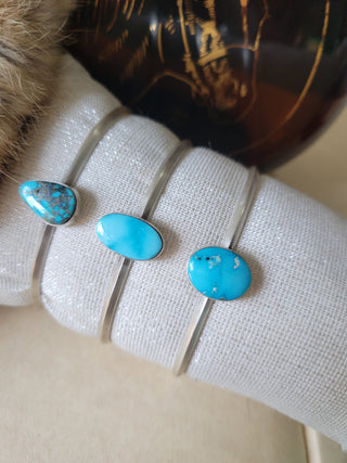 The Tonto Cuffs - White Water Turquoise