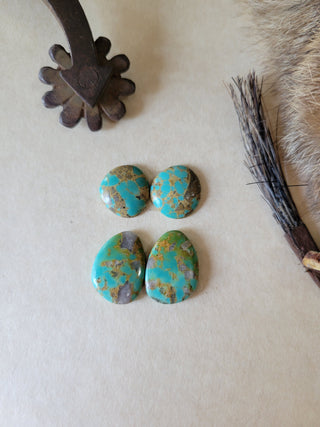 Kingman Turquoise Cab Set of 4