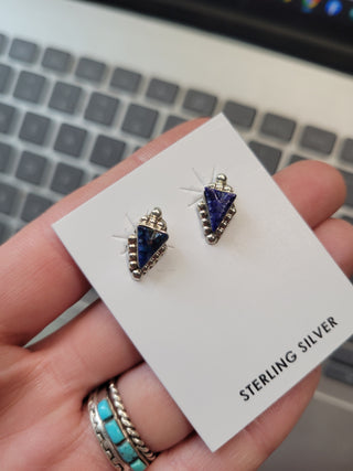 Jennifer - lapis studs