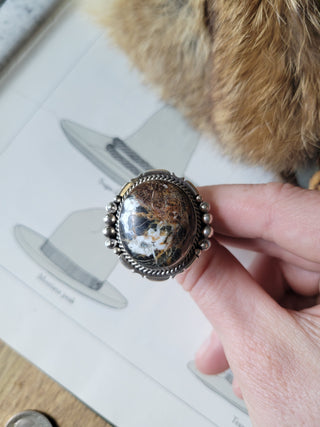 The Jessi Ring - Sz 11.5 - White Buffalo