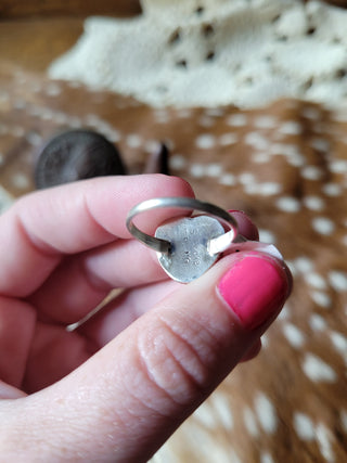 Dahlia Mojave Heart Ring - Sz 7.75