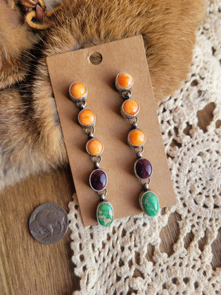 The Crystal Dangle Earrings