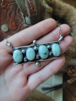 The Vaughn Bar Necklace - Paloma Varascite