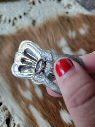 The Rowan Bowtie Concho Hair Tie - #2