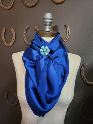 Solid Royal Blue - Silk Wild Rag