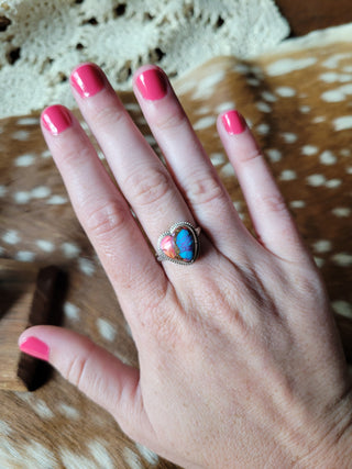 Dahlia Mojave Heart Ring - Sz 7.75