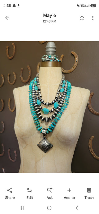 The Briggs Concho Pendant - Vincent Platero
