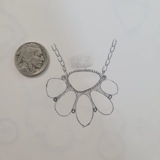 The Jessica Cluster Necklace