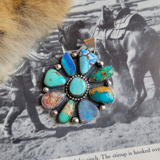 The Lauren Mixed Mine Cluster Pendant