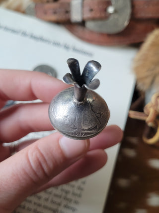 The Lawrence Half Dollar Blossom Pendant