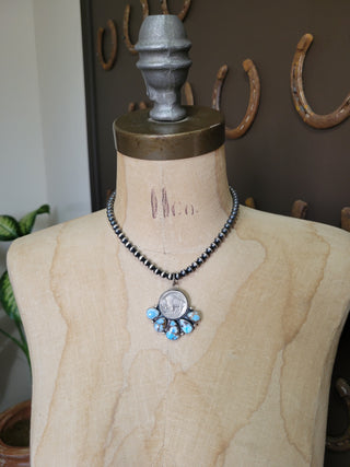 The Sara Nickel Pendant