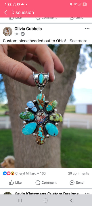 The Alexis Mixed Cluster Pendant