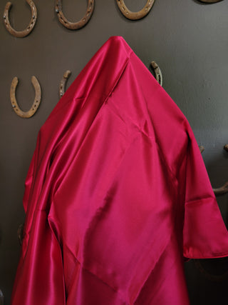 Wine Red - 36" Silk Wild Rag