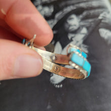 Load image into Gallery viewer, The Sophia Inlay Hoops - 1.25&quot;