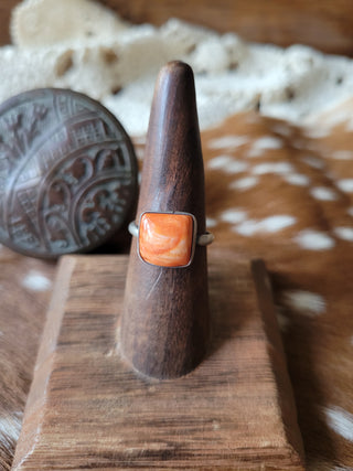 The Merritt Rings - Orange & Red Spiny