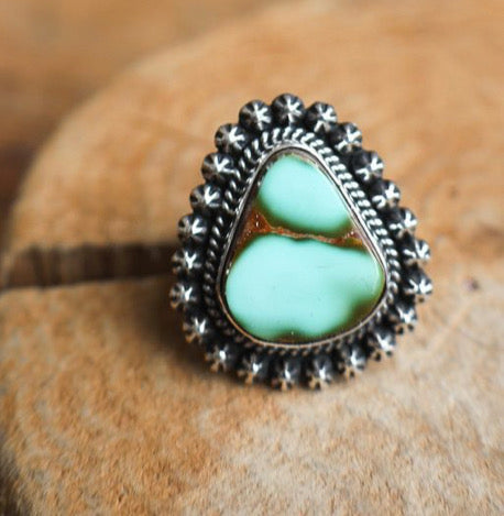 The Lily Nickel Ring