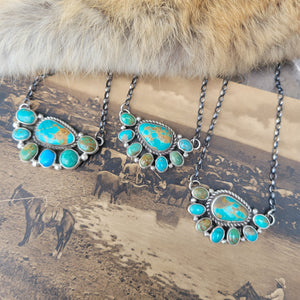 Riata Cluster Necklace