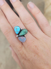 Load image into Gallery viewer, Lauren - Half Cluster Ring - Sz 6.5