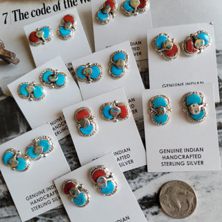 The Effie Snake Studs